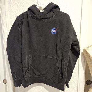 Black NASA Hoodie Size Large